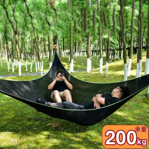 Outdoor Camping Triangle Hammock Anti Rollover