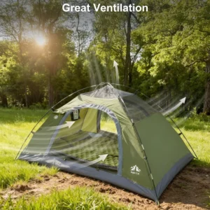 Night Cat Camping Tents Persons with Unique Rainfly